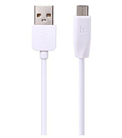 HOCO (6957531042686) X1 USB (m)-microUSB (m) 2.0м - белый ИНТЕРФЕЙСНЫЙ КАБЕЛЬ