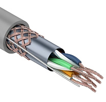 REXANT (01-0343) КАБЕЛЬ ВИТАЯ ПАРА SF/UTP, КАТЕГОРИЯ 5E, PVC, 4PR, 24AWG, ВНУТРЕННИЙ, МНОГОЖИЛЬНЫЙ, СЕРЫЙ Витая пара