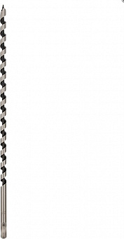 KRANZ (KR-91-0703) Сверло винтовое по дереву 12х460 мм (шестигранный хвостовик) Сверло