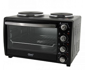ATLANTA ATH-1410 black 30л Печь электрическая