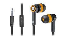 DEFENDER (63420) PULSE 420 черный/оранжевый Наушники-гарнитура