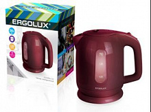ERGOLUX ELX-KP04-C10 темно коричневый Чайник электрический