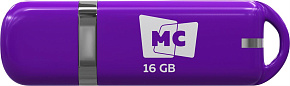 MORE CHOICE (4620202558671) USB 16GB 2.0 МФБ16 Purple USB-накопитель MORE CHOICE (4620202558671) USB 16GB 2.0 МФБ16 Purple