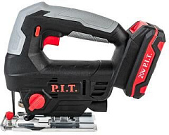 P.I.T. Лобзик аккум. PST20H-70A/1 (20В, 70мм,0-2400об/мин, БЗП, маятн., 1акб 2Ач, ЗУ, кейс) Лобзик аккумуляторный P.I.T. Лобзик аккум. PST20H-70A/1 (2