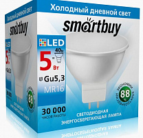 SMARTBUY (SBL-GU5_3-05-60K-N) 5W/6000K/GU5.3 Лампочка