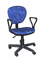 OLSS кресло ГРЕТТА Самба Т-13 темно-синий "Небо" Кресло компьютерное