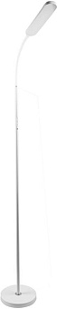 ULTRAFLASH (15733) UF-831 C01 белый (LED cвет-к напольный, торшер, 12Вт,3000-6500К ССТ, 3 ур ярк.) Торшер