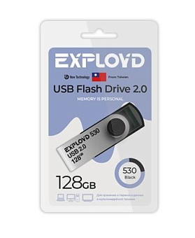 EXPLOYD EX-128GB-530-Black USB флэш-накопитель