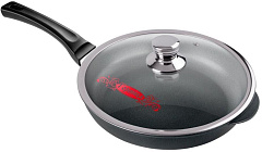 РОССИЯ Сковорода 280/55мм Классик пласт/руч. с кр. (п/у), с2811а