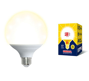 VOLPE (UL-00004873) LED-G95-16W/3000K/E27/FR/NR G (Лампы-глобы)