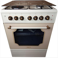 VESTA Valencia VKE 21-EX Бежевый Retro Комбинированная плита