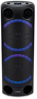 DIGMA D-MC1720 черный Минисистема