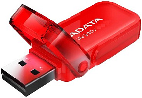 A-DATA 16GB UV240 красный (AUV240-16G-RRD) USB флеш