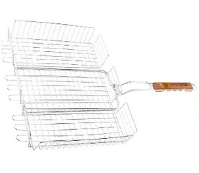 PALISAD Решетка гриль 315х410х70мм объемная хромир.69562 Решетка д/гриля