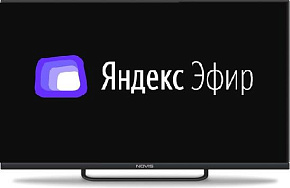 NOVIS NTV-H3229TS HD SMART TV Яндекс Безрамочный