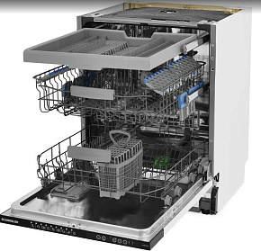 SCANDILUX DWB6524B3 Белый Посудомоечная машина