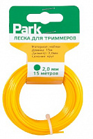 PARK Леска для триммеров 2,0мм, 15м, круг 990595 Леска