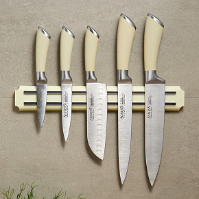 AGNESS 911-041 с магнит.держателем (6 предметов) Набор ножей