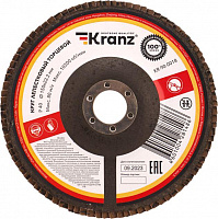 KRANZ (KR-90-0018) Круг лепестковый торцевой, P40, 150х22,2мм Торцевой круг