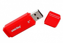 SMARTBUY (SB8GBDK-R) 8GB DOCK RED USB флеш