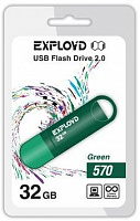 EXPLOYD 32GB 570 зеленый [EX-32GB-570-Green]