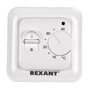 REXANT (51-0531) Терморегулятор механический с датчиком температуры пола Терморегулятор