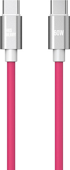 AKSBERRY (6900327580015) X165 Liquid silicone Type-C -Type-C, розовый