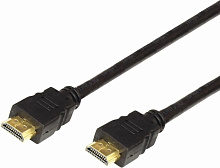 PROCONNECT (17-6205-4) КАБЕЛЬ HDMI HDMI 1.4 УГЛОВОЙ, 3М, GOLD Кабель hdmi hdmi / mini / micro