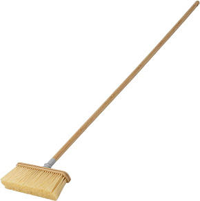PALISAD Щетка бамбуковая для подметания пола 26,5 см с черенком, 117 см, Home 93579