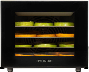 HYUNDAI HYFD-1204 8под. 400Вт черный Сушка для фруктов и овощей