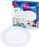 КОСМОС KDownL9W4000K белый Панель светодиодная