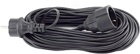 CADENA Удлинитель-шнур бухта BASE 30м бз ПВС 2*1 10А черный