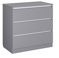 POLINI Комод Polini kids Simple 1980, серый-белый (2 кор) Комод POLINI Комод Polini kids Simple 1980, серый-белый (2 кор)