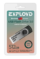 EXPLOYD EX-512GB-590-Black USB 3.0 USB флэш-накопитель