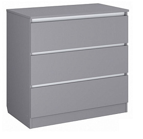 POLINI Комод Polini kids Simple 1980, серый-белый (2 кор) Комод