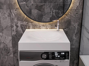 PAOLA Sergio 600 Белый Раковина подвесная на стиральную машину