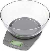 MAXVI KS102P grey Кухонные весы