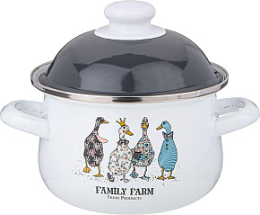 AGNESS 934-620 FAMILY FARM 1.5л Кастрюля