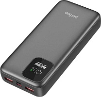 PERFEO (PF_E2081) - 20000 mAh/LED QC3.0/Type-C/2,черный Power Bank