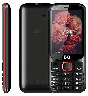 BQ 3590 Step XXL+ Black/Red Телефон мобильный