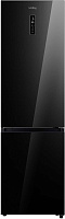 KORTING KNFC 62029 GN 360л черное стекло Холодильник