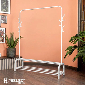 HELEX Напольная вешалка для одежды Home W-20, белая