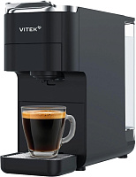 VITEK VT-CMC1600 black Кофемашина VITEK VT-CMC1600 black
