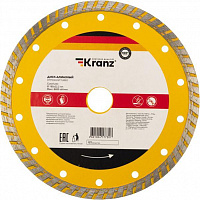 KRANZ (KR-90-0123) Диск алмазный отрезной Turbo 180x22,2x2,4x10мм Диск алмазный