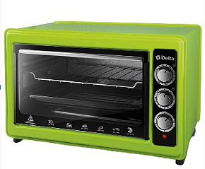 DELTA D-0123 green 37л Печь электрическая
