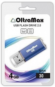 OLTRAMAX OM004GB30-Bl синий [OM004GB30-Bl] USB флэш-накопитель