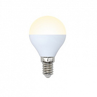 VOLPE (UL-00003820) LED-G45-7W/WW/E14/FR/NR Теплый белый свет 3000K Лампа светодиодная