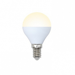 VOLPE (UL-00003820) LED-G45-7W/WW/E14/FR/NR Теплый белый свет 3000K Лампа светодиодная