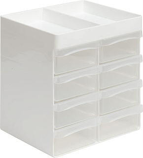 VIOLET для мелочей (белый/прозрачный) 340806 Органайзер