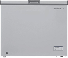 SNOWCAP CF-300ЕS 290л серебро (ларь, глухая крышка) Морозильный ларь